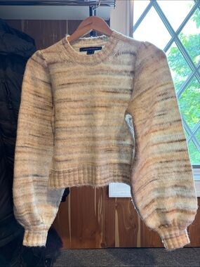 French Connection crop sweater, like new size xs